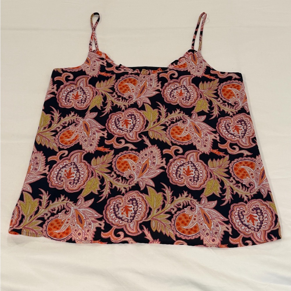 LOFT Paisley Blouse Tanktop - XS